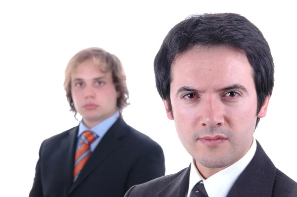 Два молодых бизнесмена — стоковое фото