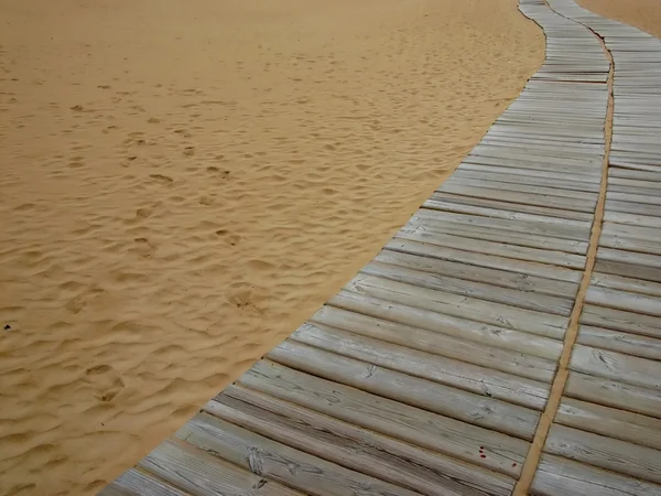 Zand pad — Stockfoto