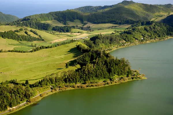 Açores sete lago — Fotografia de Stock