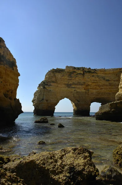 Portugisiska algarve beach — Stockfoto