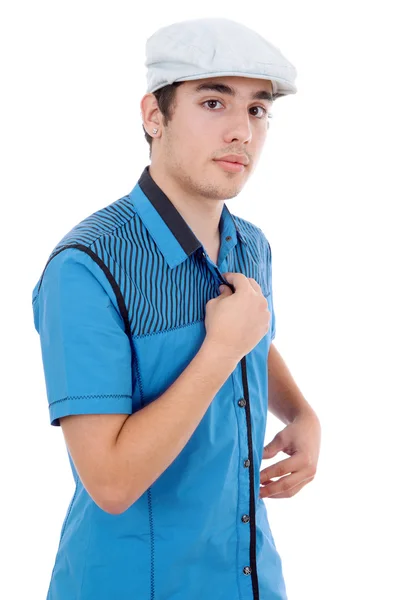 Joven hombre casual posando — Foto de Stock