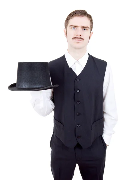 Vintage groom — Stock Photo, Image