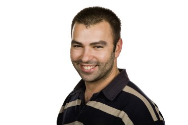 Genç casual adam gülümsüyor