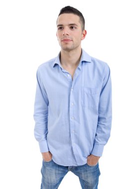 Genç casual adam