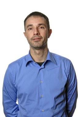 Genç casual adam portresi