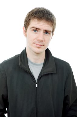 Genç casual adam portresi