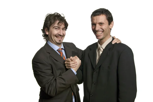 Businessmen shaking hands — Stock Photo, Image