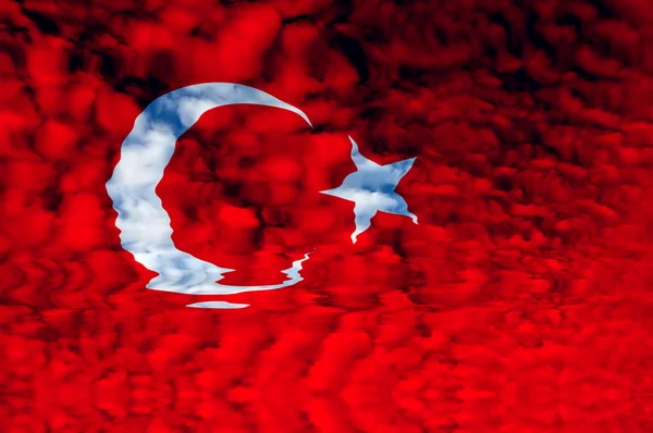 Turkey flag — Stock Photo, Image