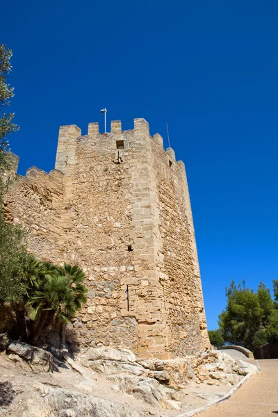 Burg von capdepera — Stockfoto