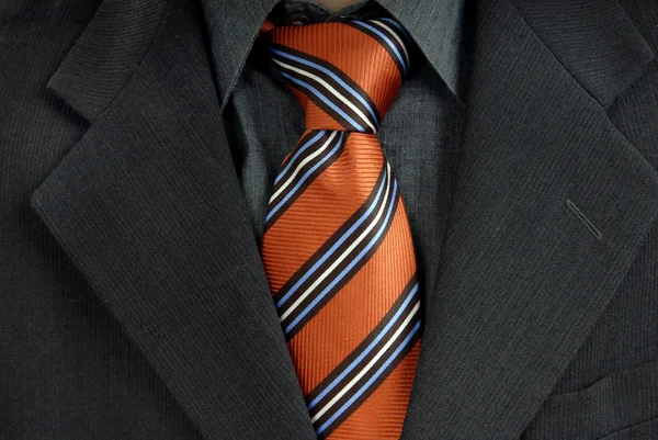 Červená kravata — Stock fotografie