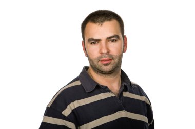 Genç casual adam portresi