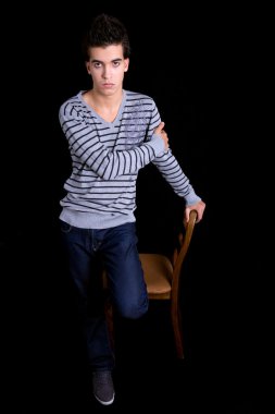 longitud total joven casual