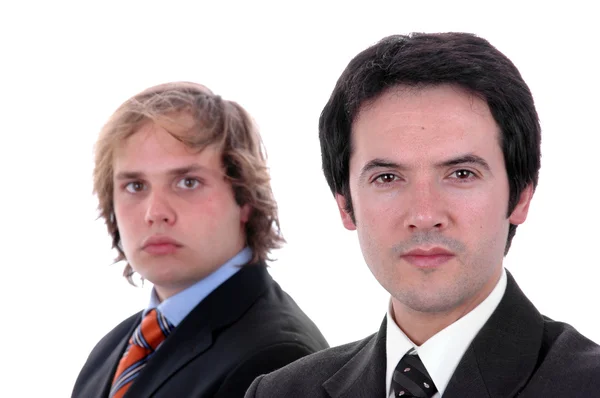 Два молодых бизнесмена — стоковое фото