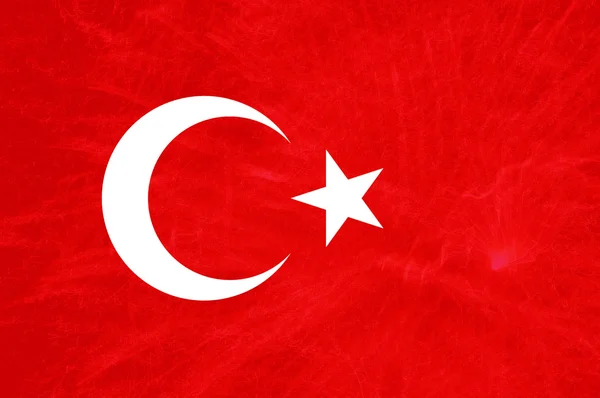 Turkey flag — Stock Photo, Image