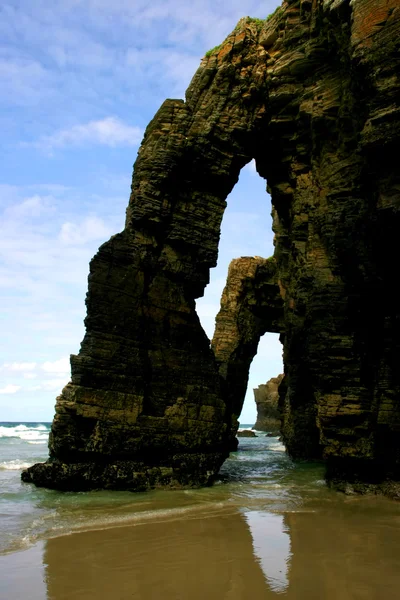 Berühmte Klippe von Galicien im Norden Spaniens — Stockfoto