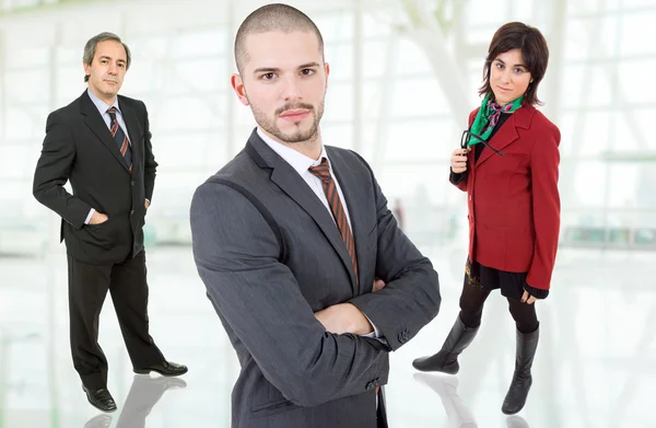 Young business team at the office — Stock Photo, Image