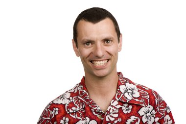 Genç casual adam