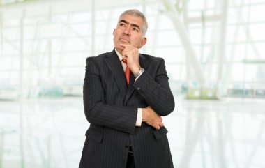 düşünme olgun iş adamı