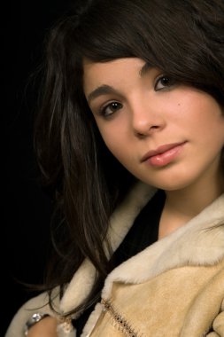 esmer güzel bir portresi