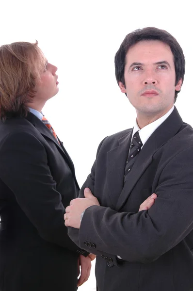 Zwei junge Geschäftsleute — Stockfoto