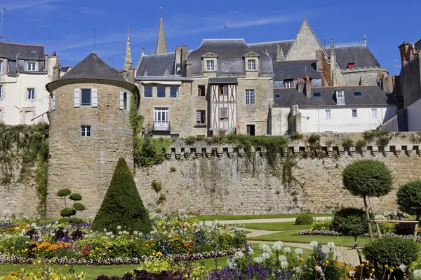 Historiallinen kaupunki Vannes Bretagnessa — kuvapankkivalokuva