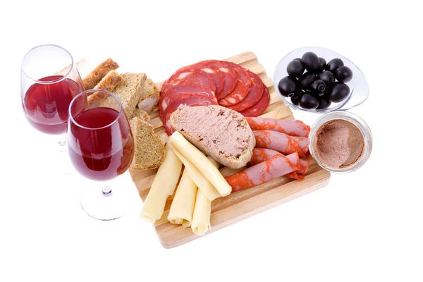 Food and wine — Stock Photo, Image