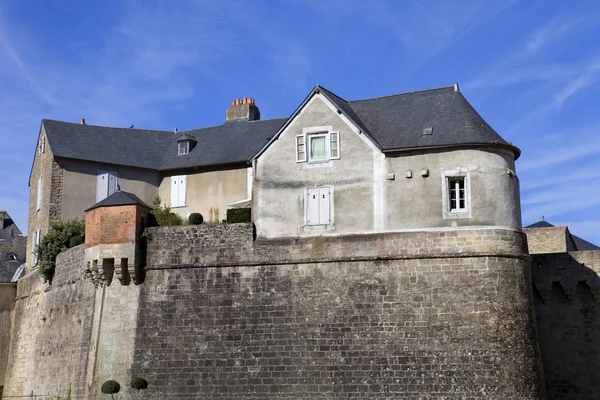 De historische stad van vannes in Bretagne — Stockfoto