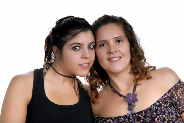Twee jonge casual vrouwen — Stockfoto