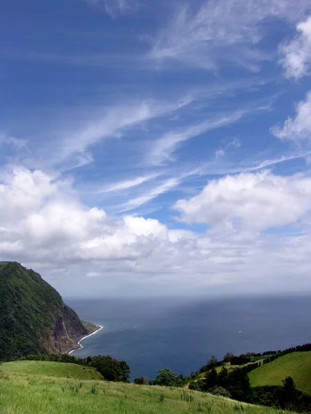 亚速尔群岛海岸 — 图库照片