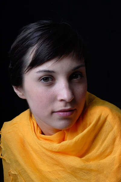 Genç ve güzel bir kadının portresi — Stok fotoğraf