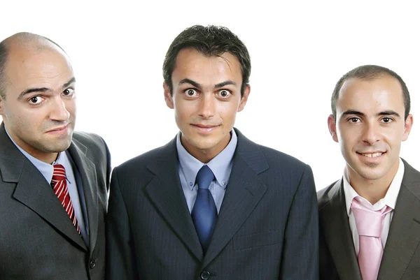 Three business man — Stock Photo, Image
