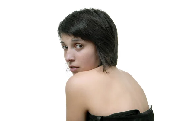 Portrait of young woman — Stock Photo, Image