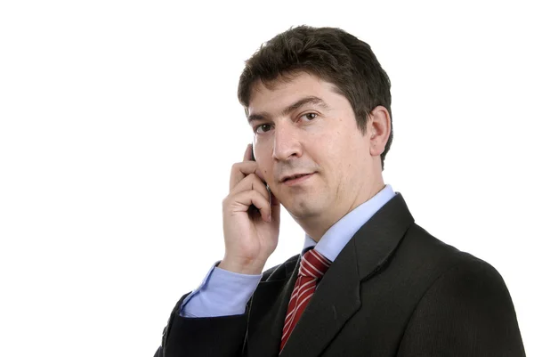 Business man on the phone — Stock Photo, Image