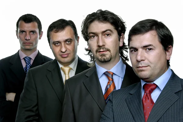 Four businessmen team — Stock Photo, Image