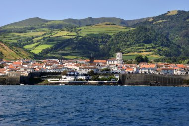 Azores kıyı görünümü