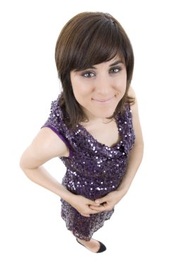 Genç güzel kadın.