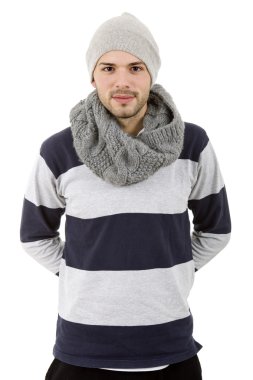 Kış için giyinmiş