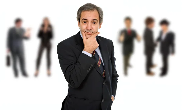 Mature business man portrait — Stock Photo, Image