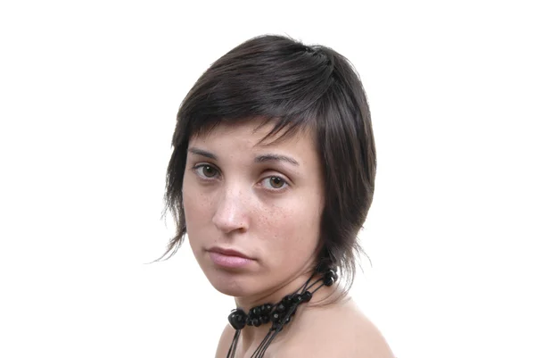 Portrait of young woman — Stock Photo, Image