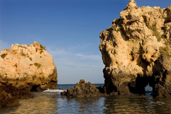 Portugalské pláže algarve — Stock fotografie