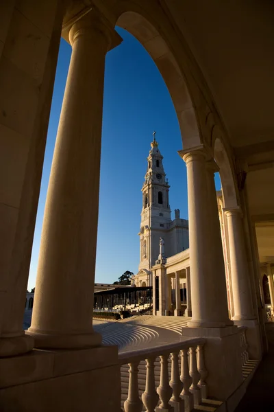 The famous old church of Fatima in Portugal — Stock Photo, Image