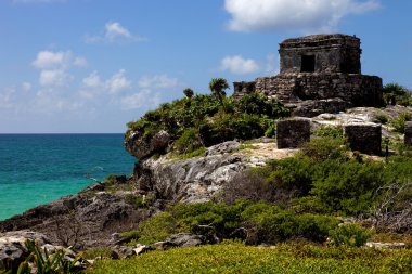 Antik maya şehri Harabeleri