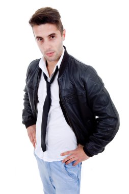 Genç casual adam portresi