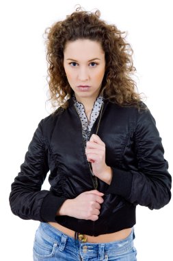 Genç casual güzel kadın