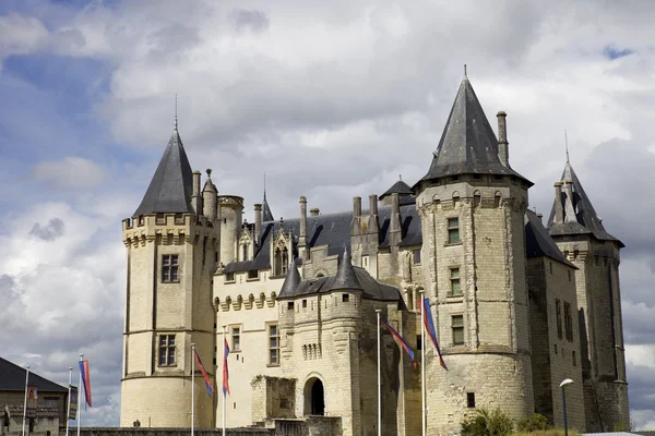 Castelul Saumur — Fotografie, imagine de stoc