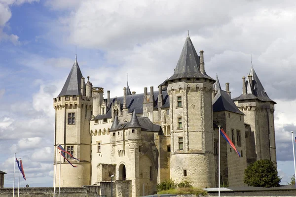 Saumur castle — Stock Photo, Image