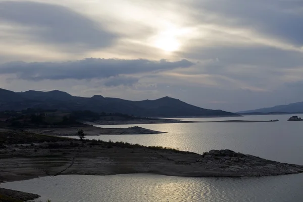 Lago en el norte de portugal — Foto de Stock