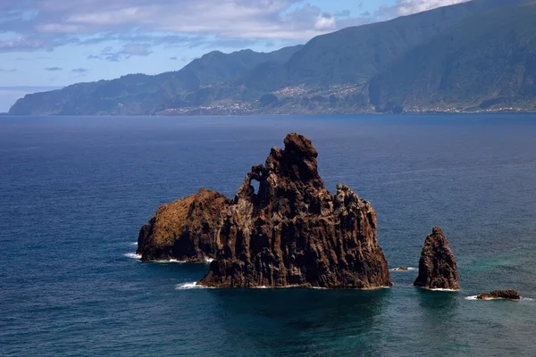 View of the Western Madeira island coast — Stock Photo, Image