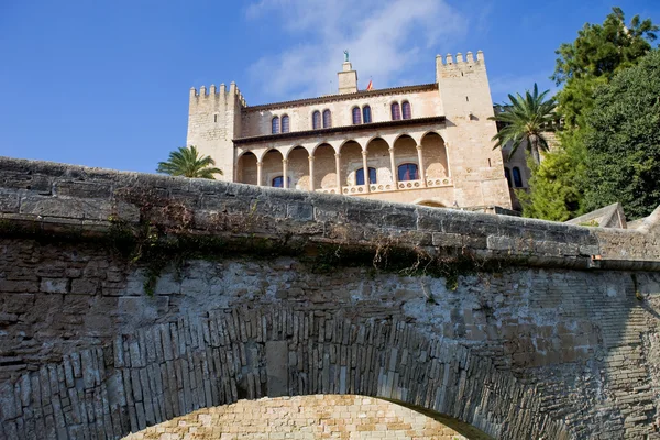 Parte de la catedral de Mallorca — Foto de Stock