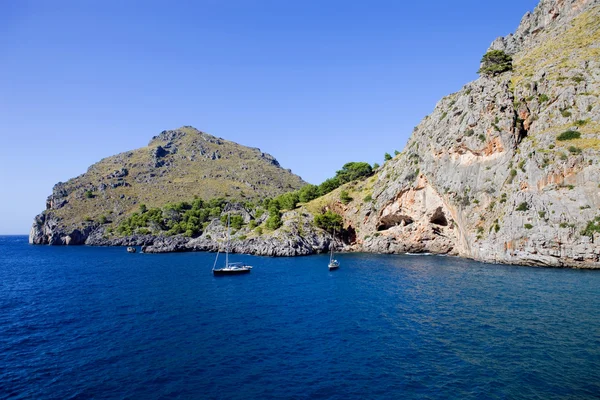 Mar Mediterráneo en la Costa de Mallorca — Foto de Stock